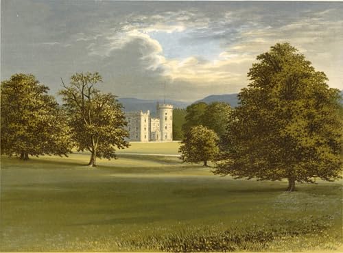 Toile abstraite Château Forbes Alexander Lydon affiche salon 60x90