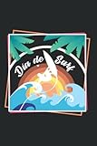  Surf Día Surfing Mar - Surfear Olas Surfista Cuaderno De Notas: Formato A5 I 110 Páginas I Regalo Como Diario Planificador O Agenda