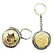Dogecoin Coins Schlüsselanhänger Shiba Inu Hund Meme Much Wow, B, Small