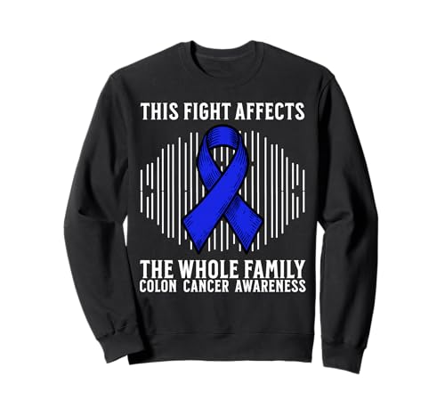 Support Colon Cancer Awareness Items Gifts Colon Cancer Sudadera