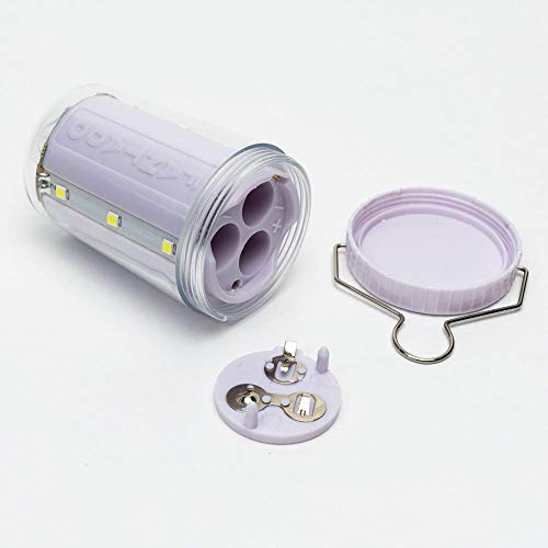 Fantado Paperlanternstore.com 3-Pack Kit W/Remote Control Cool White 12-Led Omni360 Portable Battery Powered Lantern Light #TOP2