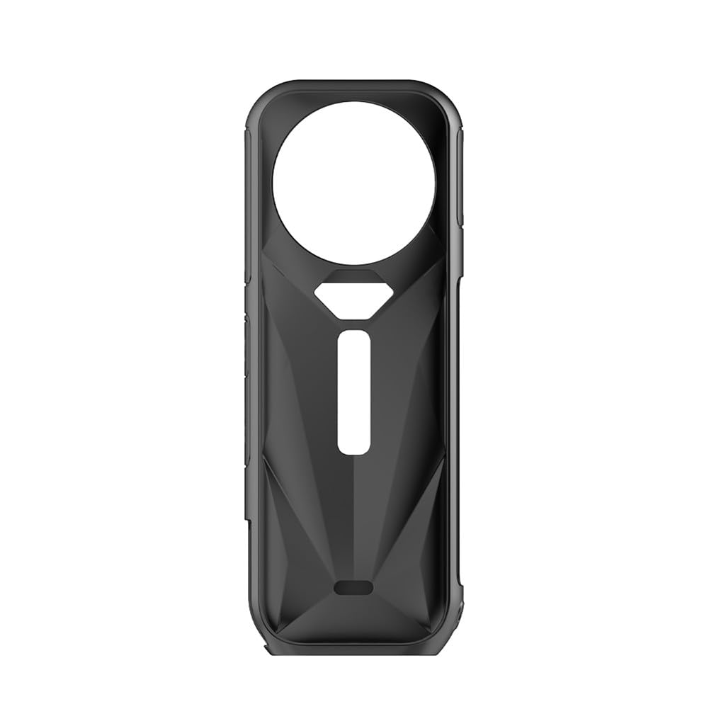 Funda protectora de silicona para cámara suave al tacto con diseño preciso, ligero y resistente a los arañazos, color negro