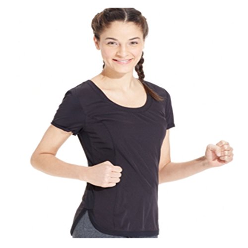 Calvin Klein Women Performance Racerback Tee Black Large