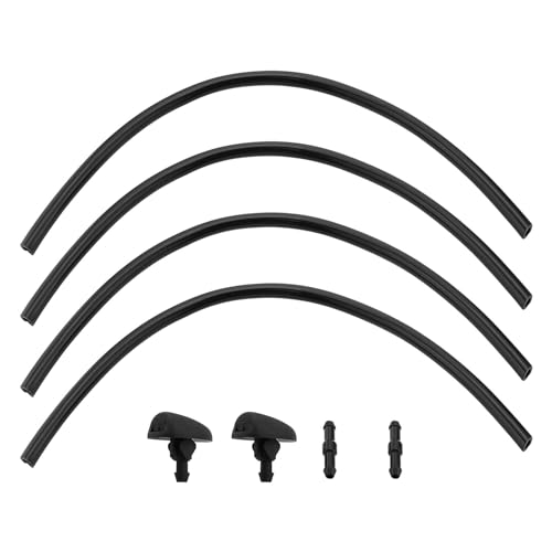 Uggetti Tergicristallo Inovey Per Peugeot - 2 Pezzi, Nero, Sostituzione Diretta Anteriore - Foto 3