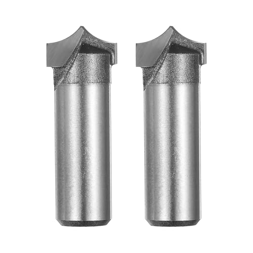 Brocas de corte redondas sobre CNC de vástago 1/2 para fresadora y grabado de madera