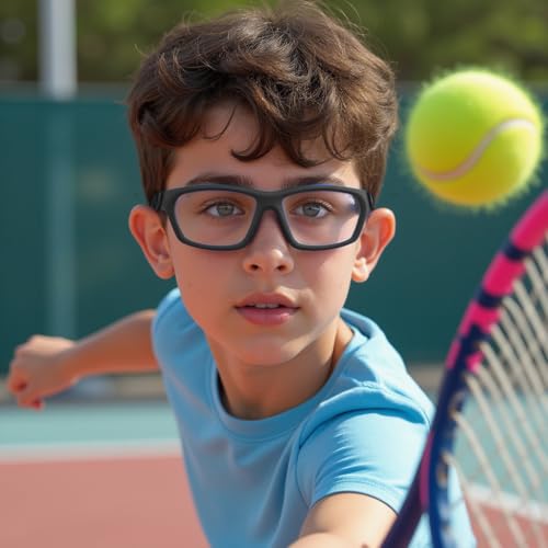 Image of BLUE CUT Sports Protection Goggles, Anti-Fog Lenses Safety Glasses for Basketball, Pickleball and All Outdoor Sports