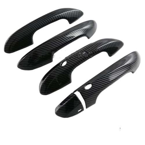 Cubiertas efecto fibra de carbono para manijas de puerta de tu MG 4 EV