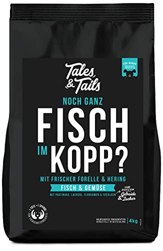 Tales & Tails – Fisch Kopp? Softes Trockenfutter 3X 4 kg