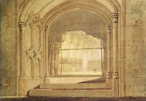 Impression d'affiches Turner Christchurch Hall toile 60x90cm
