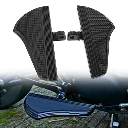 Repose-pieds arrière moto pédales aluminium Harley Touring