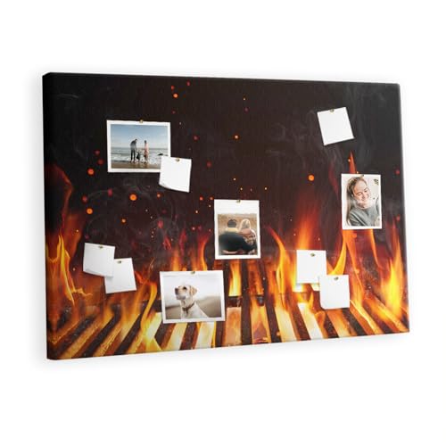Tableau liège bureau à domicile 120x80 pour organiser vos projets et idées