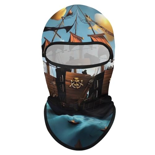 Balaclava Mask for Men Ski Mask for Women Cartoon Ship Full Face Mask Face Cover for Cycling miniatura 7