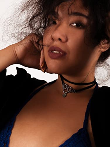 Sacina Gothic Snake Choker Necklace, Gothic Necklace, Goth Choker, Costume Goth Jewelry, Christmas Jewelry Gift for Women2