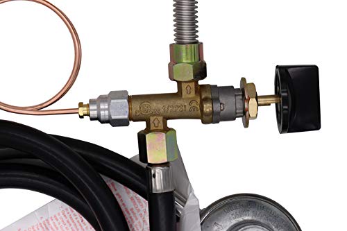 image for METER STAR Propane Fire Pit/Fireplace Parts Gas Control Valve System R