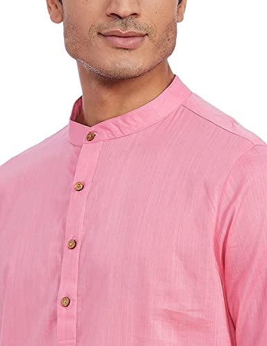 Image of OORA Men's Cotton Kurta & Pajama Set for Birthday,Wedding, Ceremony, Casual, Engagement