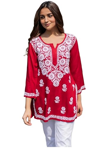 Sidhidata Women Rayon Regular Stylish Kurti with 3/4 Sleeves & Be...
