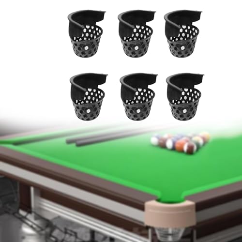 Bolsas para mesa de billar de repuesto para evitar caídas de bolas 5