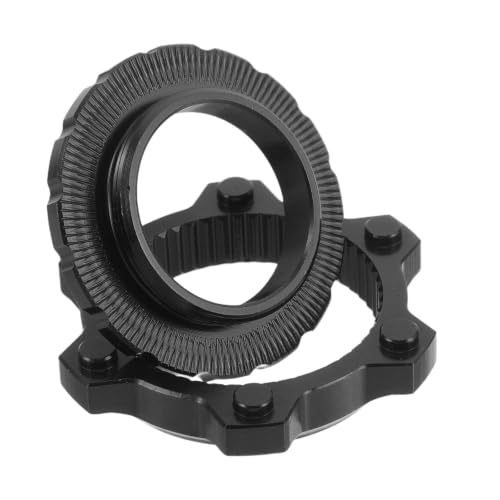VANZACK Aluminum Bike Disc Brake Adapter with Center Lock and 6-bolt Conversion for Stable Installation and Seamless Conversion, Suitable for Bicycle