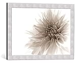 gediegen silber marokko Fertig gerahmtes Wand-Bild im eleganten, handgefertigten Bilderrahmen mit Aufhängung.