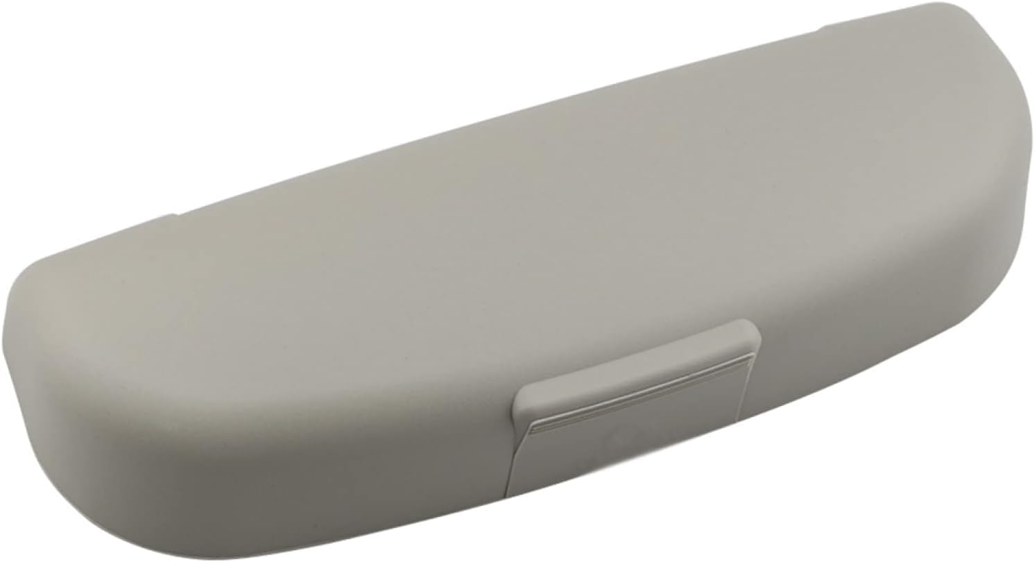 Grey Car Sunglasses Holder Glasses Case Box Compatible for Peugeot 206/207/208/2008/301/307/308/3008/408/508/4008 (Grey)