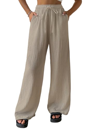 Shasmi Women High Rise Loose Fit Trousers Pants