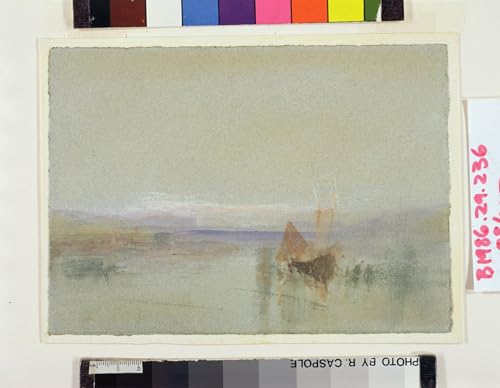 Impression Toile Turner Bateaux de pêche au Havre : art mural premium pour décoration murale
