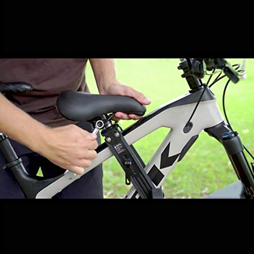 Assento infantil para bicicletas de montanha e assentos de bicicleta montados na frente, preto – Pro