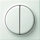 Gira 551776 Tastschalter 012540 Serienschalter S-Color reinweiss, 250 V