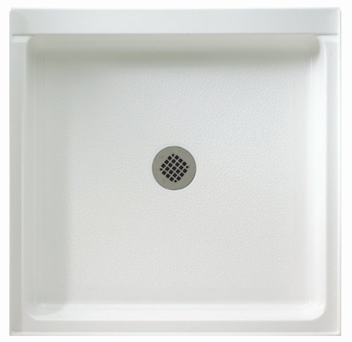 SwanstoneR-4236-010 Veritek Center Drain Shower Base, 42" x 36" x 5-1/2", White
