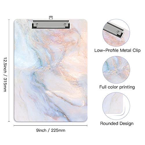 Image of Plastic A4 Clipboards, Clip Board Stardard Letter Size 9 x 12.5 in