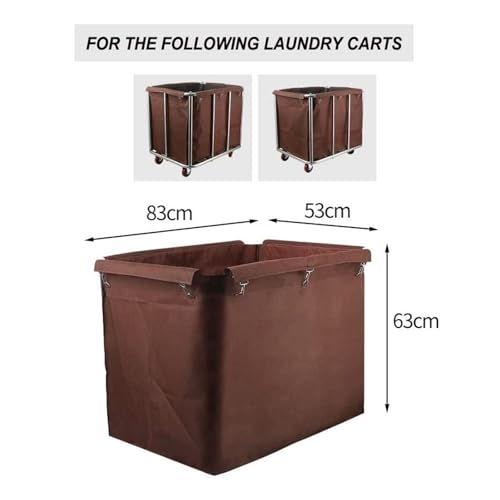 Bolsa de forro para cesta de lavandería de tela Oxford rectangular 3