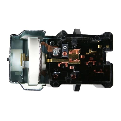 HuijunNbleo 9 Terminal Headlight Switch F100 for F150 1976-1983,for F250 1976-1983,for E350 Econoline 1980-1989 & Econoline Club Wagon 1980-1989 Truck E100 Left DS-199T SWA41707