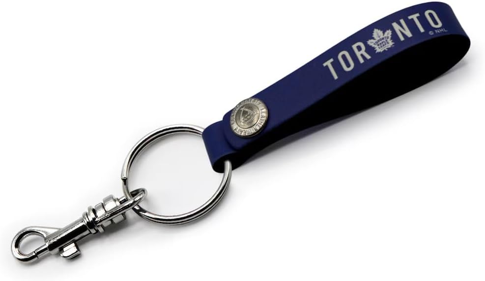 TORONTO MAPLE LEAFS PERSONALIZED Licensed NHL Three Piece Leather Gift Pack with Tag