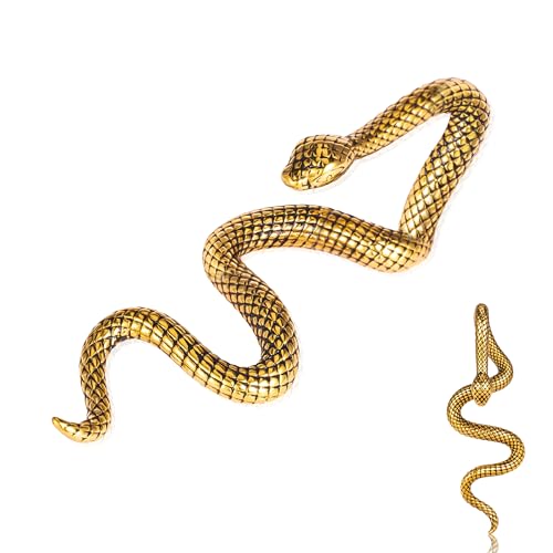 DOEARKO 2PCS Ear Gauges Stainless Steel Mushroom Ear Weights For Stretched Ears lobes Ear Plugs Fashion Piercing Body Jewelry (#6 Gold, 4mm(6G))