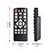 Replacement Remote Control for LG DP132 DP132NU DVD Player, for All LG COV31736202 DVD Player with Remote Control Holder (Black)