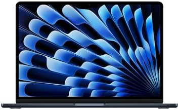 Apple 2025 MacBook Air M4 チップ搭載 13 インチノートブック: Apple Intelligence のために設計、13.6 インチ Liquid Retina ディスプレイ、16GBユニファイドメモリ、 256GB SSD ストレージ、12MP センターフレームカメラ、Touch ID - ミッドナイト