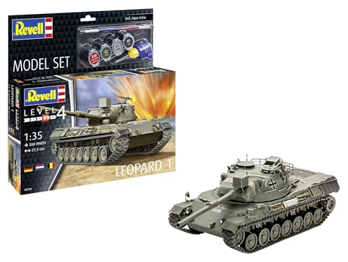 Revell Kit de modélisme léopard 1 idée cadeau pour amateur de modélisme