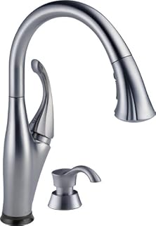 Delta Faucet Addison Single-Handle Touch Kitchen Sink Faucet with Pull Down Sprayer, Soap