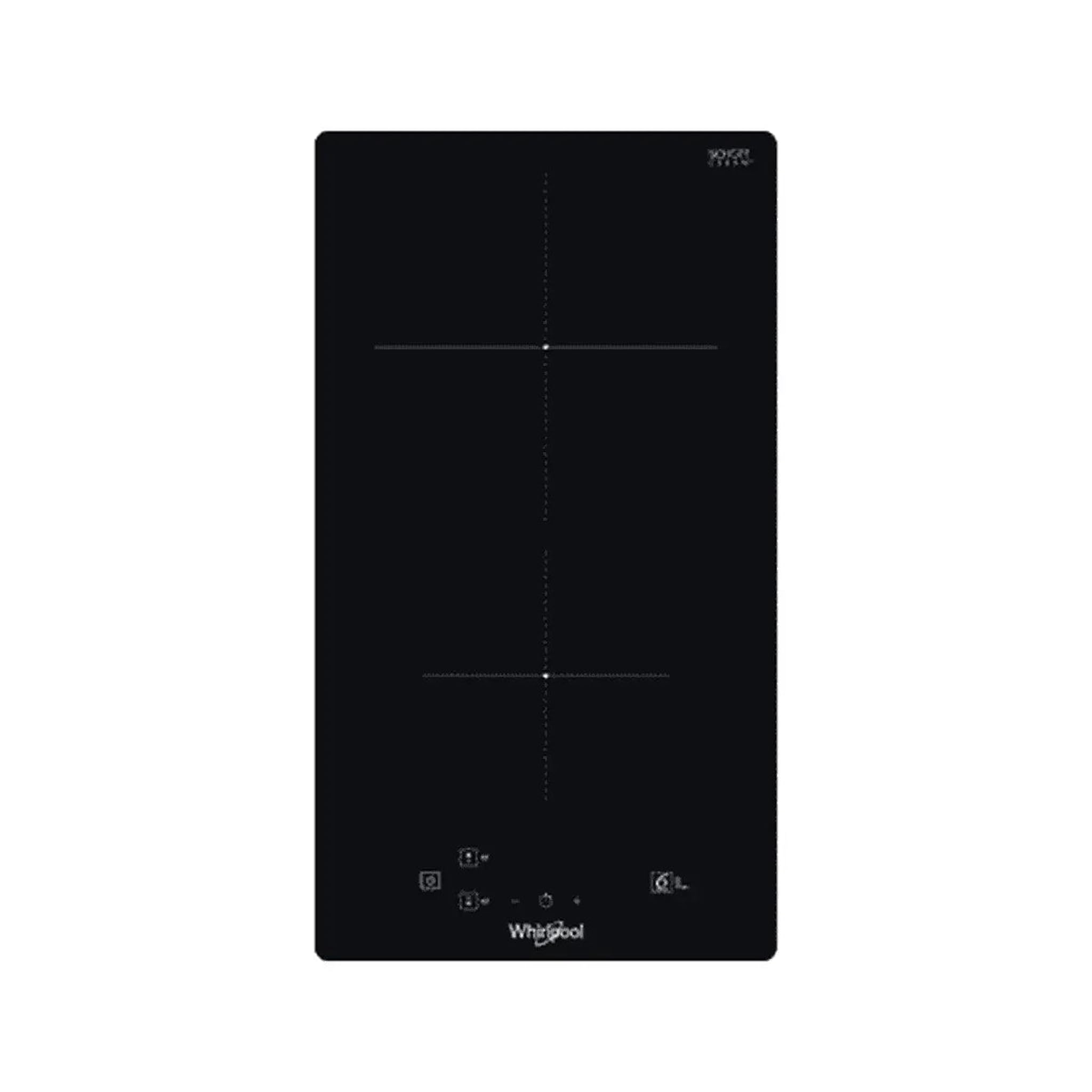 Whirlpool WS Q0530 NE plaque Noir Intégré (placement) 28 cm Plaque avec zone à induction 2 zone(s)