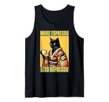 Cat More Espresso Less Depresso Tee