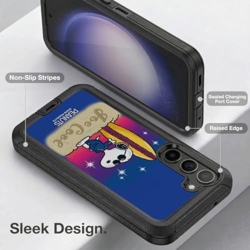 Coque antichoc Samsung S23+ Snoopy pour éviter les écrans cassés