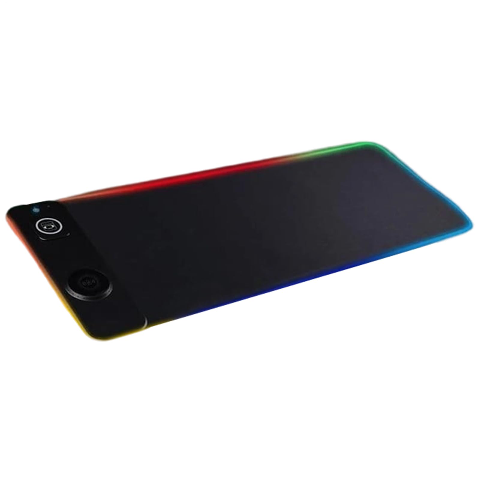 Mousepad Illuminato Ricaricatore Wireless Impermeabile RGB 15W | 80x30 cm Mouse Pad Gaming Ricarica Rapida Magnetica Antiscivolo Per PC Gaming Smartphone Laptop Scrivania Sala Giochi