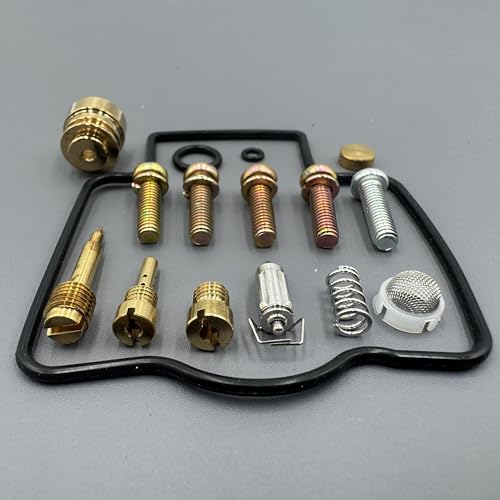 Carburetor Repair Kit for Kawasaki Ninja ZX-6R ZX600 1995-1997 Carb Rebuild Replacement Parts — view 3