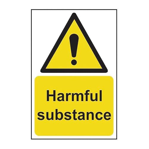 Tin sign vintage HARMFUL SUBSTANCE Plaque Poster for Bar Pub Beer Home Garage Man Cave Wall Decor 12x8 Inch