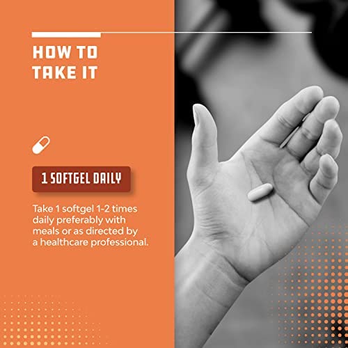 Pure Coconut Oil Softgels 1000Mg - Extra Virgin Coconut Oil Supplement For Heart Health And Energy Booster With Caprylic Acid Hair Skin And Nails Vitamins - Mct Coconut Oil Pills Softgels #TOP4