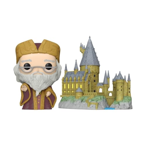 Funko Pop! Town: HP Anniversary - Albus Dumbledore with Hogwarts - Harry Potter- Figurine en Vinyle à Collectionner - Idée de Cadeau - Produits Officiels - Jouets pour Les Enfants et Adultes