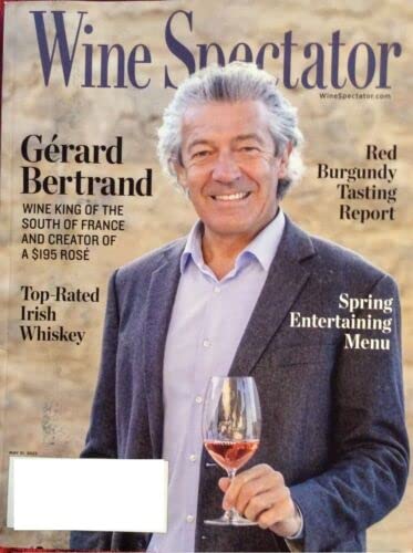 WINE SPECTATOR Magazine May 31, 2023 GERARD BERTRAND Cover