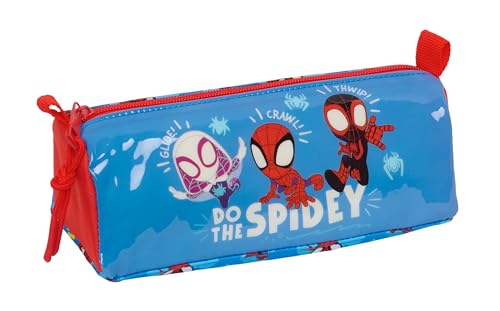 SPIDEY - Astuccio per bambini, ideale per bambini in etĂ scolastica, comodo e versatile, qualitĂ e resistenza, 21 x 7 x 8 cm