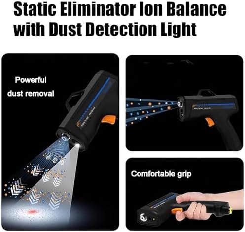 Upgrade Ionizing Air Blowing Gun - Handheld Anti-Static Eliminator for Electronics & Cars, Effective Anti-Static Solutions, Safe Pulse Type Static Removal Tool