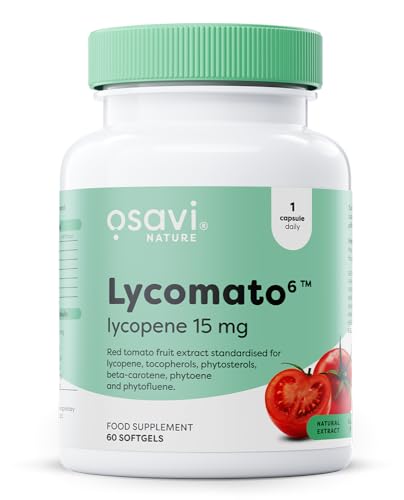 Osavi Lycomato Lycopene, 15 mg - 60 softgels